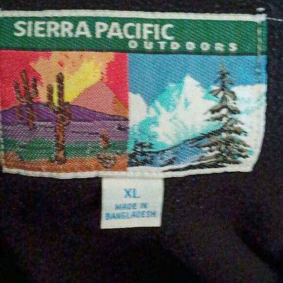 Sierra Outdoors Woman XL Black Fleece "Chillin with my Pens" Rhinestone Jacket - Picture 5 of 7